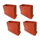 thumbnail image 4 of Cubiertas para pies de escalera de 4 piezas, cómodas, fáciles de instalar, adecuadas para la mayoría de 71x28 cm Zulema Cubierta para pies de escalera, 4 of 8
