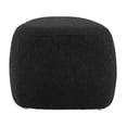 thumbnail image 4 of NPD Furniture Carlese Fabric Small Ottoman in Palladian Charcoal, 4 of 12
