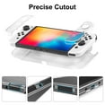 thumbnail image 4 of TSV Carrying Case Fit for Nintendo Switch OLED, 17-in-1 Accessories Bundle with Hard EVA Travel Bag, PC/Silicone Protective Case Cover, Screen Protector, Type C Cable, Thumb Grip Caps, 4 of 7