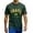 Dark Green, variant on Mens Mexico Soccer Flag Graphic Crewneck T Shirt Short Sleeve Aztec Tribal Pattern Athletic Jersey Casual Summer Print Tee