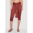 thumbnail image 3 of Women's Tie Waist Capri Leggings, 3 of 4