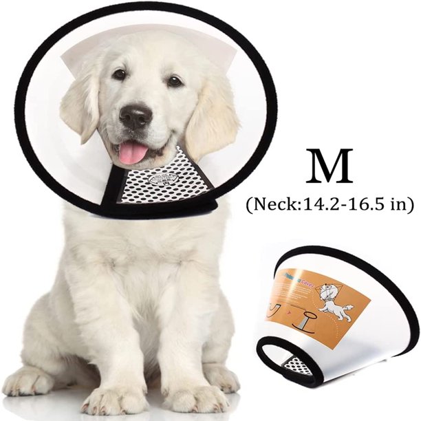 Cone for Dogs after Surgery Flexible Plastic Dog Recovery Cone Collar