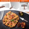 thumbnail image 4 of Aluminum Pizza Peel 12x14" With Foldable Wooden Handle - Metal Paddle, Rocker Cutter, and Server for Pizza Oven (Gift-Ready), 4 of 7