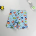 thumbnail image 2 of UFOUND Little Boys Swimming Trunks Kids Cartoon Dinosaur Summer Beach Pool Swimming Shorts Swimwear For 1-9Years Toddler Swim Shorts, 2 of 3