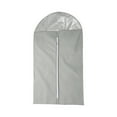 thumbnail image 2 of Unique Bargains 3 Pcs Dustproof Thickened Garment Bag Gray 43.31"x23.62", 2 of 6