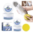 thumbnail image 1 of Crema multifuncional para limpieza y eliminación de manchas - Limpiador blanco de zapatos con esponja, pasta sólida para zapatos, zapatillas, lona y muebles (1 pieza), 1 of 2