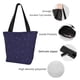 thumbnail image 4 of Easygdp Glittering Purple Starfield Bolso de Hombro para Mujer, Bolso Bandolera y Cartera de Mano Elegante para Uso Diario, 4 of 6