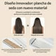 thumbnail image 2 of Plancha de Cabello Portátil 2 en 1 con Iones de Cerámica, Plancha para Cabello con Cubierta de Tela, Plancha Alisadora de 1 pulgada, Color Blanco, 2 of 7