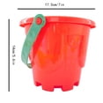 thumbnail image 3 of Kid's Mini Beach Sandbox Tool Play Set, Watering Bucket, Hand Tools, Sand Molds (7 Piece), 3 of 6