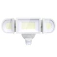 thumbnail image 1 of iMaihom 100W Motion Sensor LED Security Light, 9000LM Super Bright Flood Lights Outdoor, 6500K Exterior Floodlight, IP65 Waterproof, 3 Head Adjustable Motion Detector Light for Yard Garage (White), 1 of 10