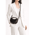 thumbnail image 2 of NARNI Crescent Crossbody Bag for Women, Small Leather Shoulder Purse with Multiple Pockets, 2 of 5