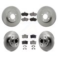 thumbnail image 1 of Transit Auto Front Rear Disc Brake Rotors Hub Assembly and Ceramic Pads Kit for Car Volkswagen Golf Passat K8T-103464, 1 of 8