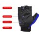 thumbnail image 5 of Guantes De Ciclismo De Medio Dedo, Guantes Suaves Y Cómodos Para Exteriores, Antideslizantes, A Prueba De Golpes, Transpirables, Guantes De Ciclismo Para Hombres Y Mujeres 1 Par Scienceny VI009280-07, 5 of 7