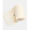 thumbnail image 2 of Jacquemus L'echarpe Carro Mohair & Wool-Blend Scarf, White, 2 of 2