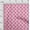 Cerise Pink, variant on oneOone Organic Cotton Poplin Twill Fabric Polka Dots Printed Fabric 1 Yard 42 Inch Wide