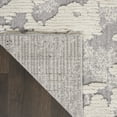 thumbnail image 6 of Nourison Textured Contemporary Abstract Ivory/Grey 7'10" x  9'10" Area Rug, (8' x 10'), 6 of 9