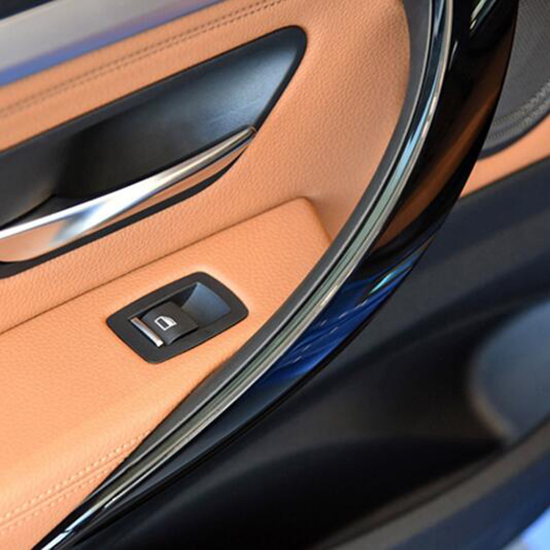  MoreChioce Car Door Handle Cover, Suede Leather Auto