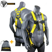 KwikSafety TORNADO Safety Harness ANSI Fall Protection PPE Construction 1 D Ring