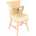 thumbnail image 1 of Asiento Elevador para Niños, Bluelander, Cojín para Silla, Antideslizante y Portátil con Correa de Seguridad, Crema, 1 of 5