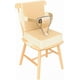 thumbnail image 1 of Asiento Elevador para Niños, Bluelander, Cojín para Silla, Antideslizante y Portátil con Correa de Seguridad, Crema, 1 of 5