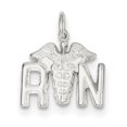 thumbnail image 1 of Sterling Silver Nurse Symbol Charm QC143 (16mm x 18mm), 1 of 3