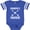 Football Blue and White, variant on Inktastic Grandpa Favorite Grandchild Boys or Girls Baby Bodysuit