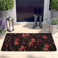 thumbnail image 2 of Pumpkin Spooky Doormat,Home Decor Halloween Bat Boo Low-Profile Door Mat 17x31.5 Inch Switch Rug for Outdoor Entrance Entry Entryway, 2 of 4