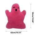 thumbnail image 2 of Kezqiaxn Cute Ghost Pillow Halloween Decorations Ghost Shape Pillows Halloween Throw Pillows Spooky Pillowed Decor for Halloween Home Cushion Party Decoration Hot Pink 19.68*16.53Inch, 2 of 7