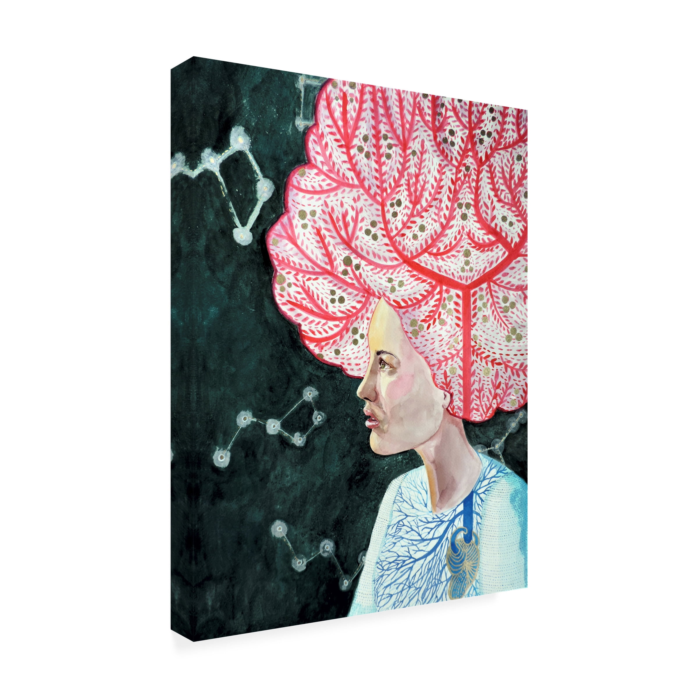 Sylvie Demers 'Le Commencement' Canvas Art