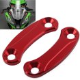 thumbnail image 1 of Plaques de Montage pour Rétroviseur pour Kawasaki ZX-10R 2016-21 Rouge, 1 of 5