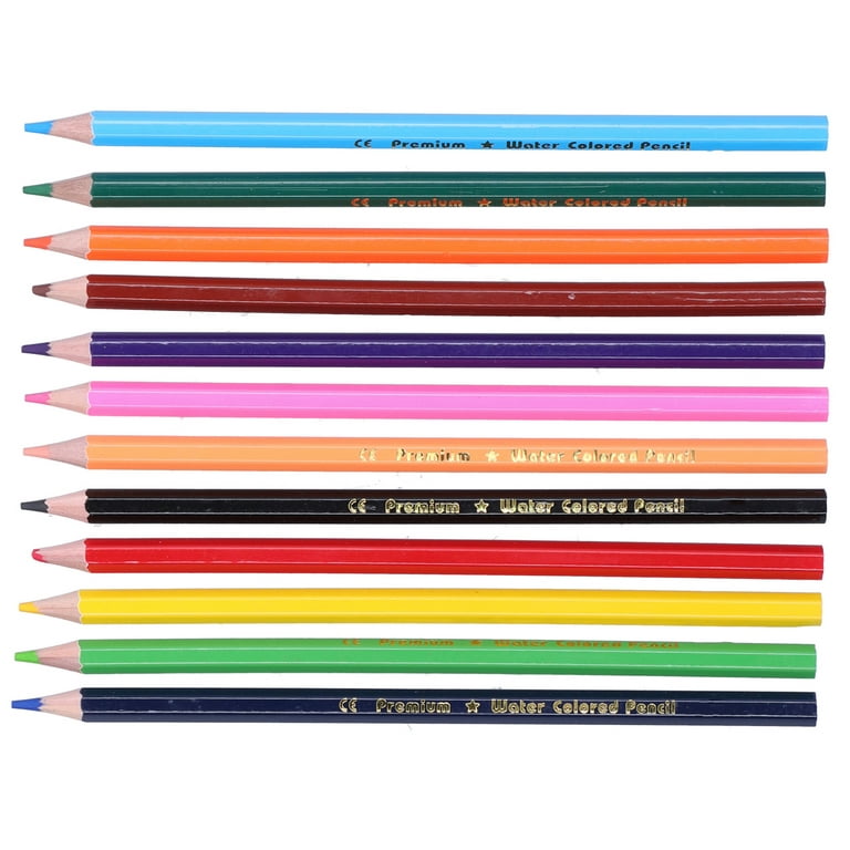 12pcs Drawing Pencil Set Professional Art Sketching Pencils Tool Colored Pencils Painting Art Stationery Kids Beginner, Size: 17.5 cm