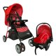 thumbnail image 1 of Carriola Travel System MAXY roja 4 en 1 con plegado a una mano para bebé, 1 of 9