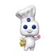 thumbnail image 1 of Funko POP! Ad Icons: Pillsbury - Pillsbury Doughboy with Easter Egg #94 Vinyl Figure Shop Exclusive Funko -, 1 of 2