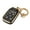 black gold, variant on OFFCURVE Key Fob Cover with keychain for GMC Yukon/Yukon XL Terrain Acadia Sierra Key Fob Case for Chevy Chevrolet Suburban Tahoe Car Accessories Smart 6 Buttons Key Protector, White