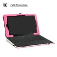 thumbnail image 3 of Labanema 10.1" RCA 10 Viking Pro Case, PU Leather Folio Stand Protective Case, Cover for 10.1" RCA 10 Viking Pro (Rose Red), 3 of 7