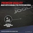 JOOLA DualFunction Indoor/Outdoor Waterproof Table Cover, Black