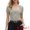 Black, variant on DARING DIVA Women's Spring Summer Ruched Fitted Tops X-Small Black