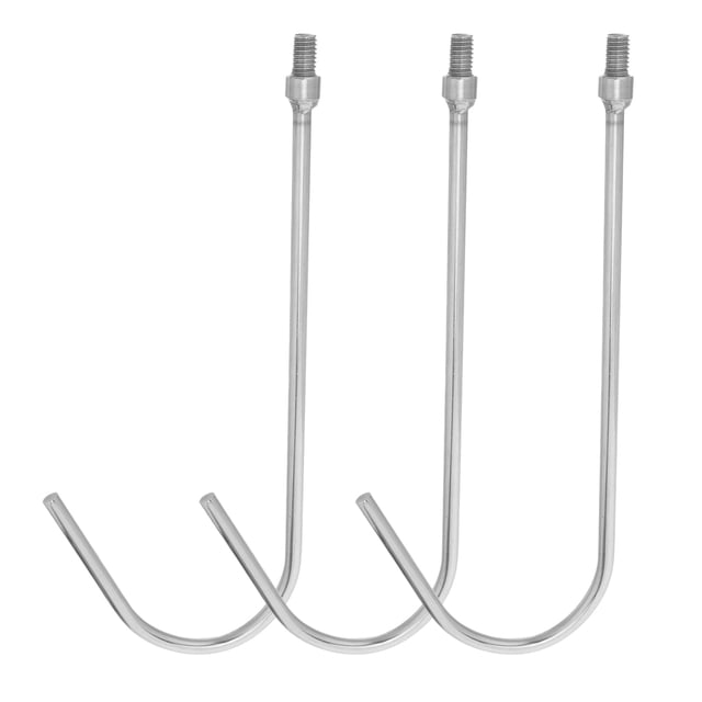 BESTYASH 3Ud Herramienta Para Atrapar Pollos Con Gancho De Inoxidable Para Manejo En Corral Y Granja