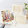 thumbnail image 6 of 3 Sets DIY Wood Picture Frames Making Kit Unfinished Wooden Picture Frames 7.6x5.6 Inch DIY Mosaic Picture Frame Set for Tabletop Display and Crafts DIY Painting Projects, 6 of 7