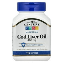 21st Century Norwegian Cod Liver Oil - 110 Softgels