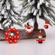 thumbnail image 4 of Mini Adornos Navideños De Madera Figuras Colgantes Árbol De Navidad Colgantes Pequeñas Decoraciones En Miniatura Vintage 10 Uds Advancent HA038191-00, 4 of 6
