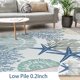 thumbnail image 5 of Alfombra Tritard Nautical Coastal Area 183x274 cm Azul, 5 of 7
