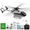 4 Battery, variant on WL K160 EC-145 RC Helicopter, 2.4GHz 4CH Brushless Remote Control Helicopter 6-Axis Gyro, RTF RC Aircraft with Altitude Hold & One-Key Takeoff for Adults Beginners