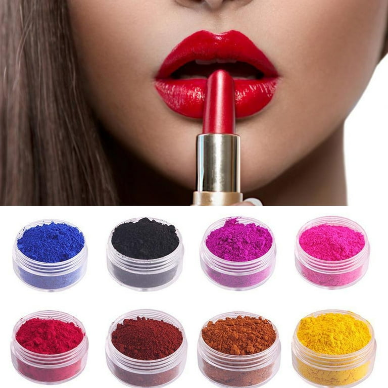 1~8PCS New 10ml Liquid Pigment for Lip Gloss Color Pigment Dyeing Colorant  Water Oil Double Use Lipglos Diy Candy Bake Ice - AliExpress