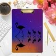 thumbnail image 7 of FMSHPON Flamingo Family Clipboard Hardboard Wood Nursing Clip Board and Pull for Standard A4 Letter 13x9 inches, 7 of 7