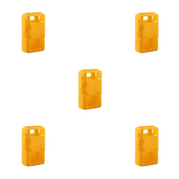 Seitruly Soft Silicone Protective Case Parts Handheld Two Pouch Accessories Radio Way Interphone Mobile Portable Type1 NO1