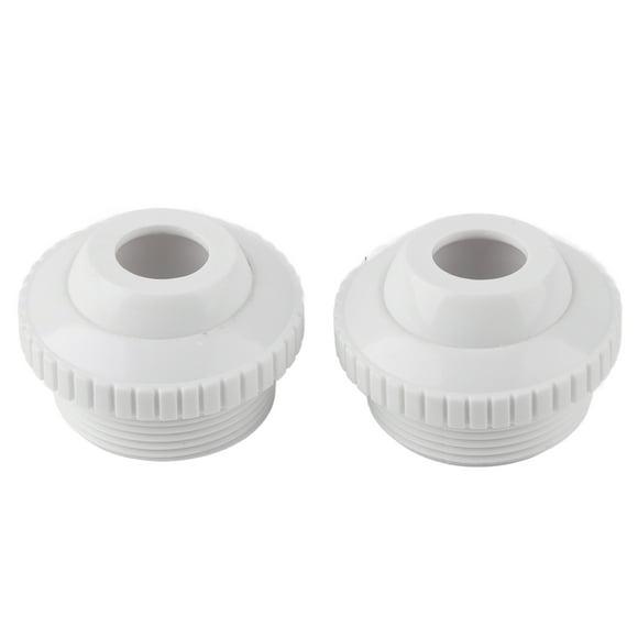 TKSE Water Outlet Return Jet Fitting, 2PCS 1.5in Male Thread Rotatable Swimming Pool Spa Jet Massage Nozzle Return Jet