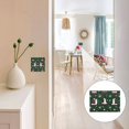 thumbnail image 7 of Yayeee Toggle Light Switch Wall Plate 3-Gang 6.37"x4.48" Decorative Outlet Cover, Christmas Hats, 7 of 7