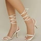 thumbnail image 1 of Correas de tobillo de verano Zapatos de mujer Clip Pies Tacones altos Sandalias de mujer sexy Wmkox8yii shjk3853, 1 of 5