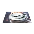 thumbnail image 3 of Cat Astronaut Planets 12×18 inch Placemats Heat Resistant Washable Foldable Rectangular Placemats Set Decoration Indoor Outdoor for Kitchen Dining Table 4PCs, 3 of 8